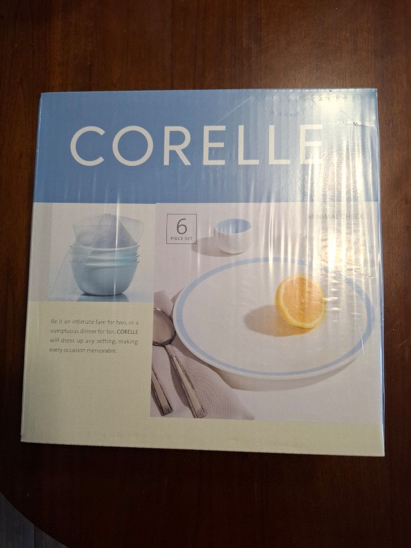 Corelle 6pc Dinner set446503885975726080