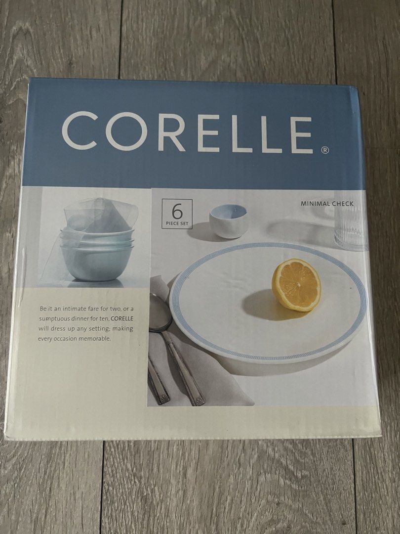 Corelle 6-Piece Dinnerware Set446877763361853440