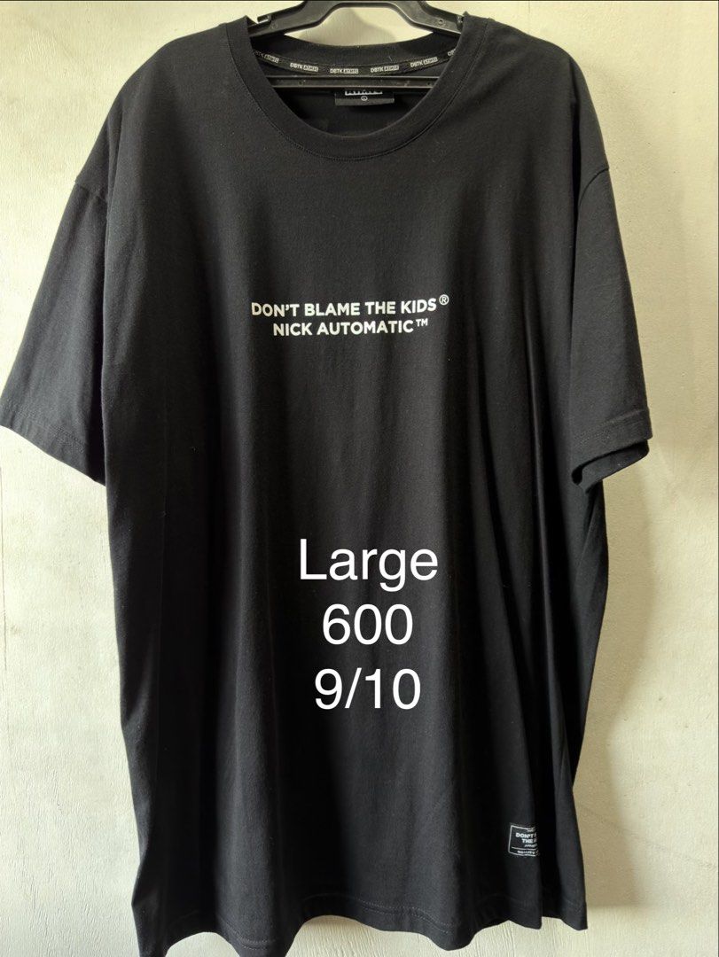 DBTK Don't Blame The Kids Shirts (Category: Tshirts & Polo Shirts ) located in Pasig City. Submitted by xturnstile (Listing ID 1436464157, Image 2). Description: used but not abused old release price and size on pic nego if take all pasig loc.