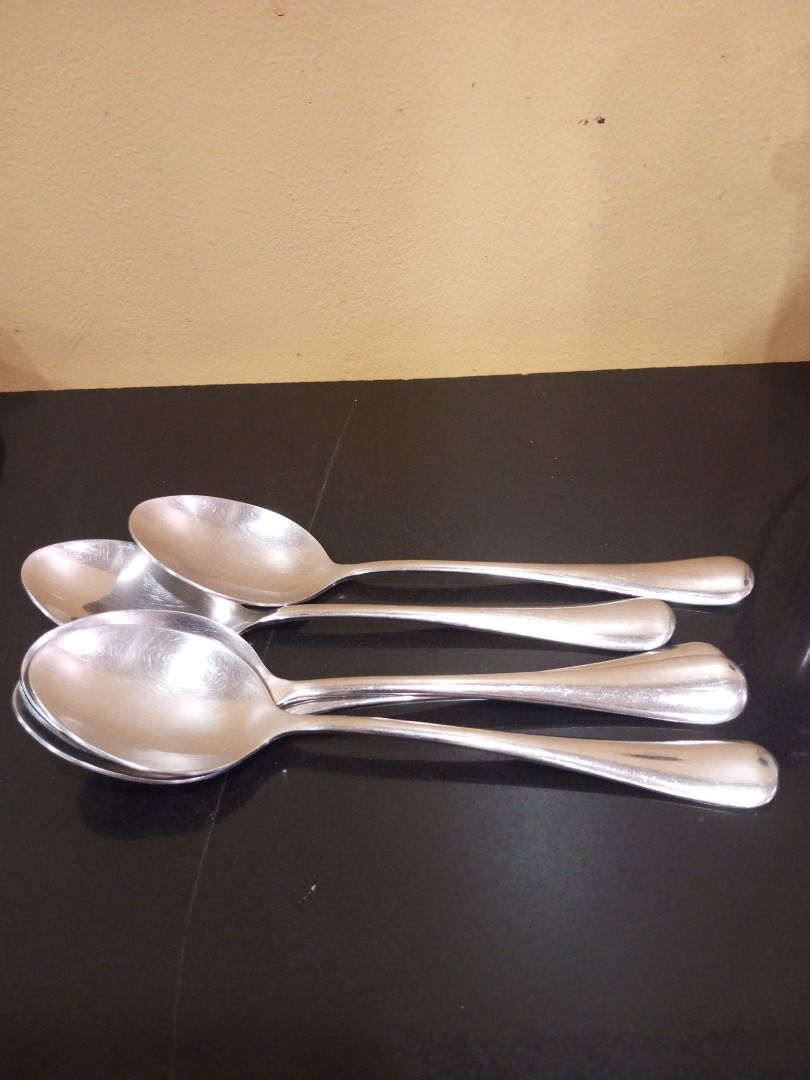 Dinner Spoon & Fork (Category: Dinnerware & Cutlery) located in Quezon City. Submitted by foxsquaredeals (Listing ID 1436310616, Image 1). Description: P90/set RFS: Used from previous business Own pick up/SF shouldered by buyer. MOP: Cash upon pick up, BDO, BPI or Chinabank .