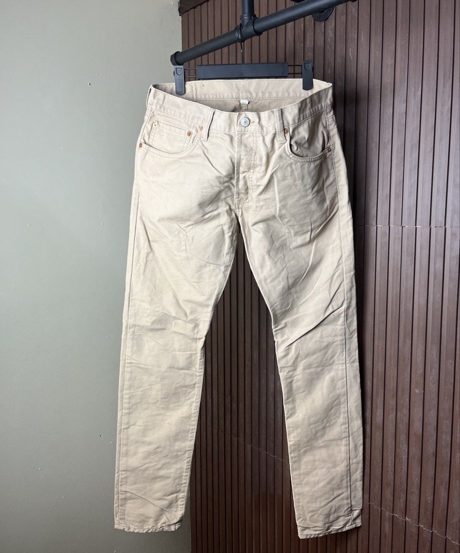 Double RL - RRL Khaki Pants (Category: Jeans) located in Cabanatuan. Submitted by cabsygoods (Listing ID 1436391386, Image 1). Description: Double RL - RRL Khaki Pants Waistline 32 Length 41 Very good condition No issue Color rate 9/10 Dm to purchase! 📩.