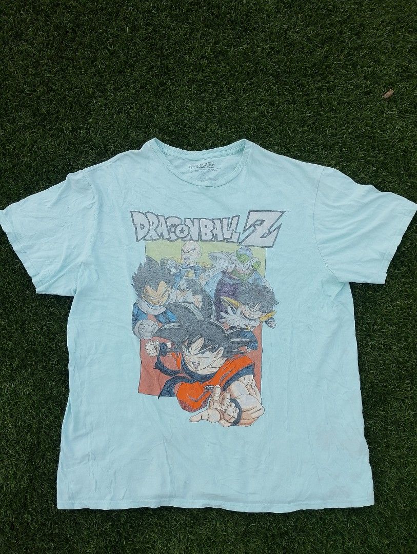 👕 THRIFT FINDS (Category: Activewear) located in Las Pinas. Submitted by shirtsoshorts_24 (Listing ID 1436404219, Image 1). Description: [THRIFT FINDS] DRAGON BALL Z TEE 🔥🐉 📏 Size: Large 📌 Condition: Good (walang butas, maayos print) 💸 Price: ₱300 (NEGOTIABLE) 📩 PM if interested 📍 Meet-up / Shipping available.