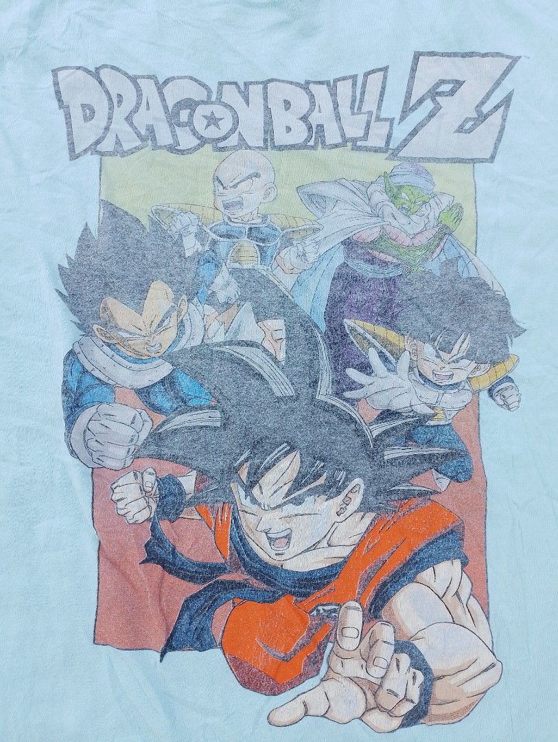 👕 THRIFT FINDS (Category: Activewear) located in Las Pinas. Submitted by shirtsoshorts_24 (Listing ID 1436404219, Image 3). Description: [THRIFT FINDS] DRAGON BALL Z TEE 🔥🐉 📏 Size: Large 📌 Condition: Good (walang butas, maayos print) 💸 Price: ₱300 (NEGOTIABLE) 📩 PM if interested 📍 Meet-up / Shipping available.
