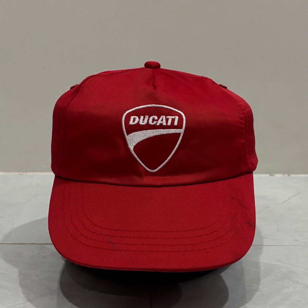 Ducati hat (Category: Caps & Hats) located in Cebu City. Submitted by florianmiral (Listing ID 1436447779, Image 1). Description: Ducati hat Excellent condition One size fits all Adult size.