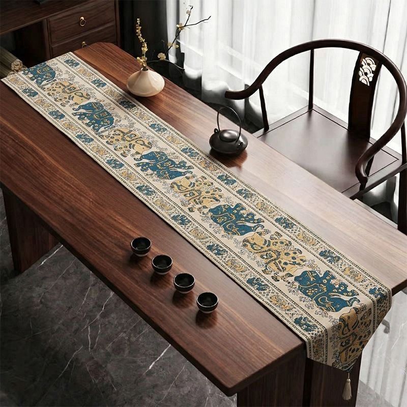 Elephant design Table Runner