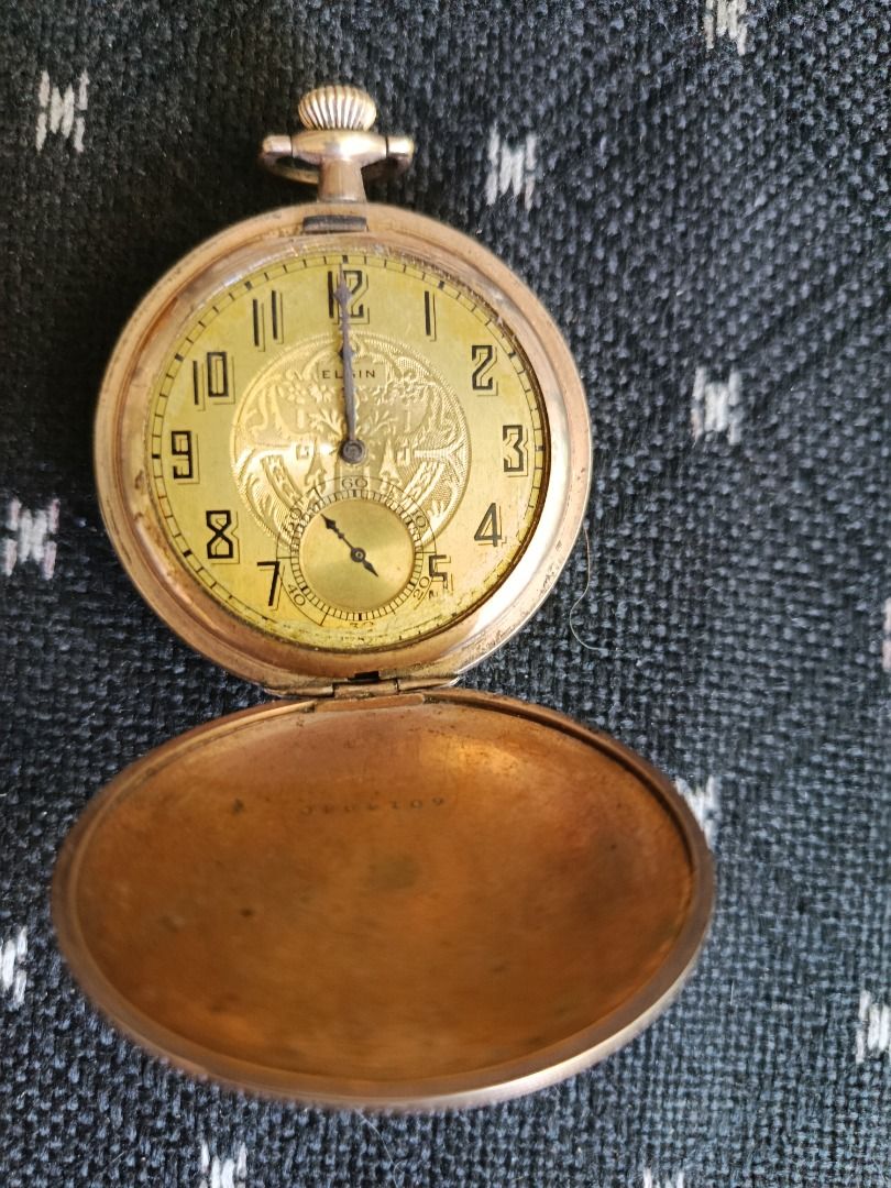 Elgin Pocket Watch (Category: Men's Watches) located in Tanay. Submitted by miabernardine (Listing ID 1436296845, Image 1). Description: Elgin Pocket watch 17 Jewels 1925 prod. year Grade 345.