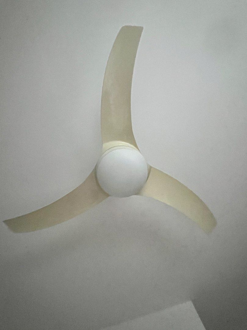 Elite 3-Blade Ceiling Fan - Cream
