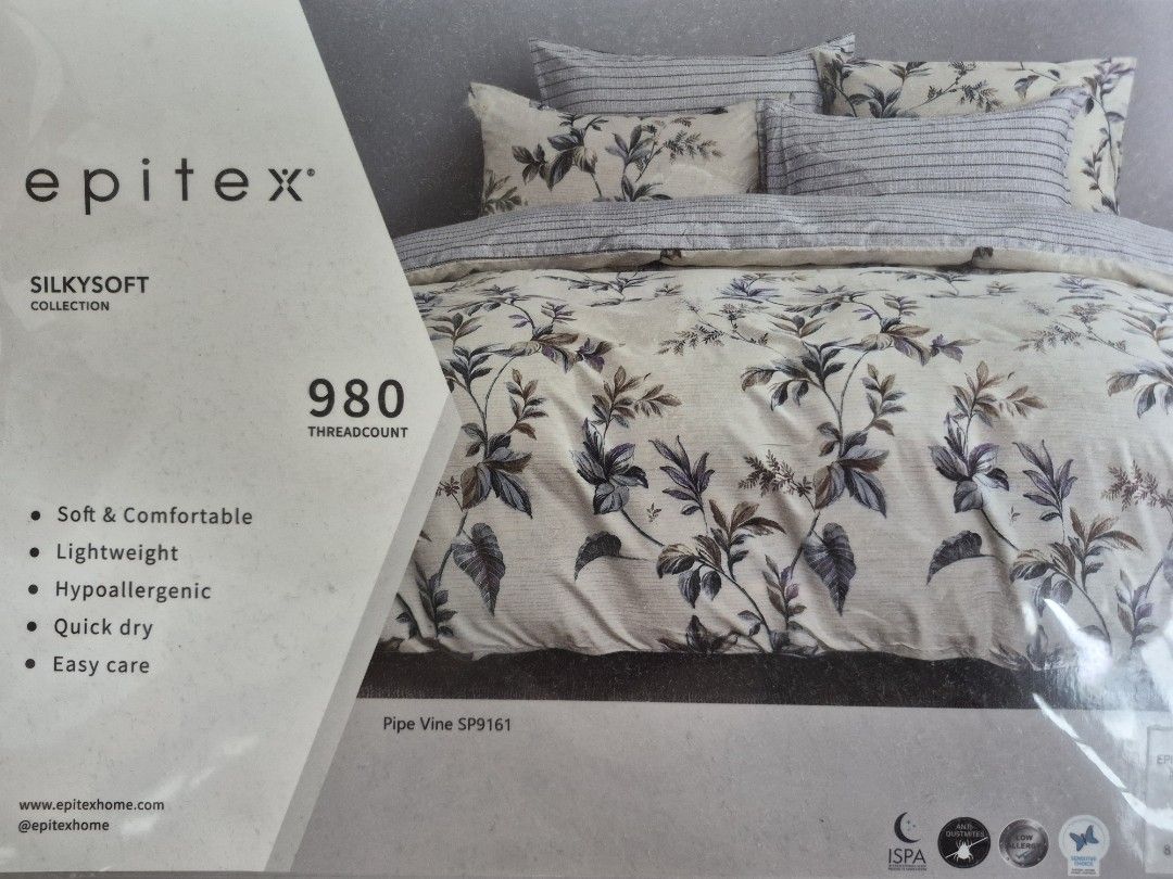 Epitex Silkysoft Collection - Super Single Bedsheet Set