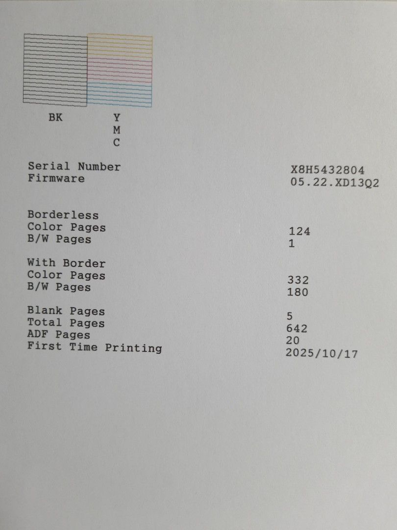 Epson EcoTank L5290 All-in-One Printer (Category: Printers, Scanners & Copiers) located in Victoria. Submitted by sharpthreads2025 (Listing ID 1436299998, Image 3). Description: - Epson EcoTank L5290 all-in-one printer - Functions: Print, Scan, Copy, Wi-Fi - Total Printed Pages: 642 - Bought on: 2025/10/17 - First printed on: 2025/10/17 - 6.5 months old No issue In excellent condition Mostly used for document printing Reason for selling: Rarely u