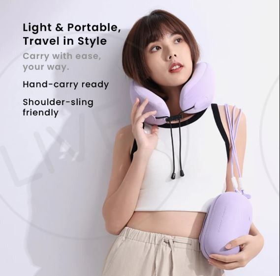 Everythink EV-2 Travel Capsule Comfort Set (Category: Makeup) located in Quezon City. Submitted by decoroptio09963 (Listing ID 1436356872, Image 2). Description: - Travel Comfort Set: Includes U-shaped neck pillow, eye mask, and earplugs. - Lightweight and Portable: Easy to carry for any trip. - Stylish Travel: Designed for travel in style. - Convenient Carrying: Comes with a travel case. - Key Benefits: Provides neck support, light blocking, and