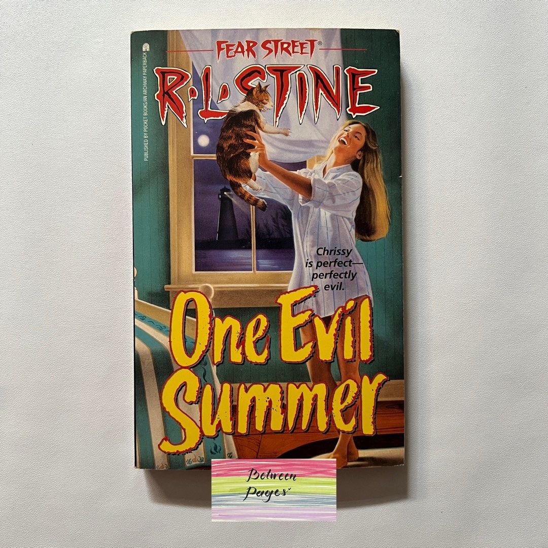 Fear Street One Evil Summer by R.L. Stine (Category: Storybooks) located in Las Pinas. Submitted by betweenpages.ph (Listing ID 1436371621, Image 1). Description: Old book. Wears on cover and pages. Please manage your expectations. Shipping via J&T ONLY (No SDD / No rush shipping) MOP (Payment first): Gcash / Bank transfer (BDO).