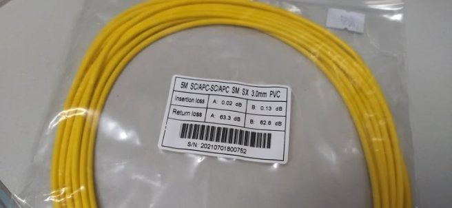 Fiber Optic Cable 5 Meters (For Globe & Converge) (Green) (Category: Cables & Adaptors) located in Pateros City. Submitted by edzteofren28 (Listing ID 1436294260, Image 2). Description: Available!!! Fiber Optic Cable 5 Meters (For Globe & Converge) (Green) Php 165 each Pateros Location PM for inquiries .