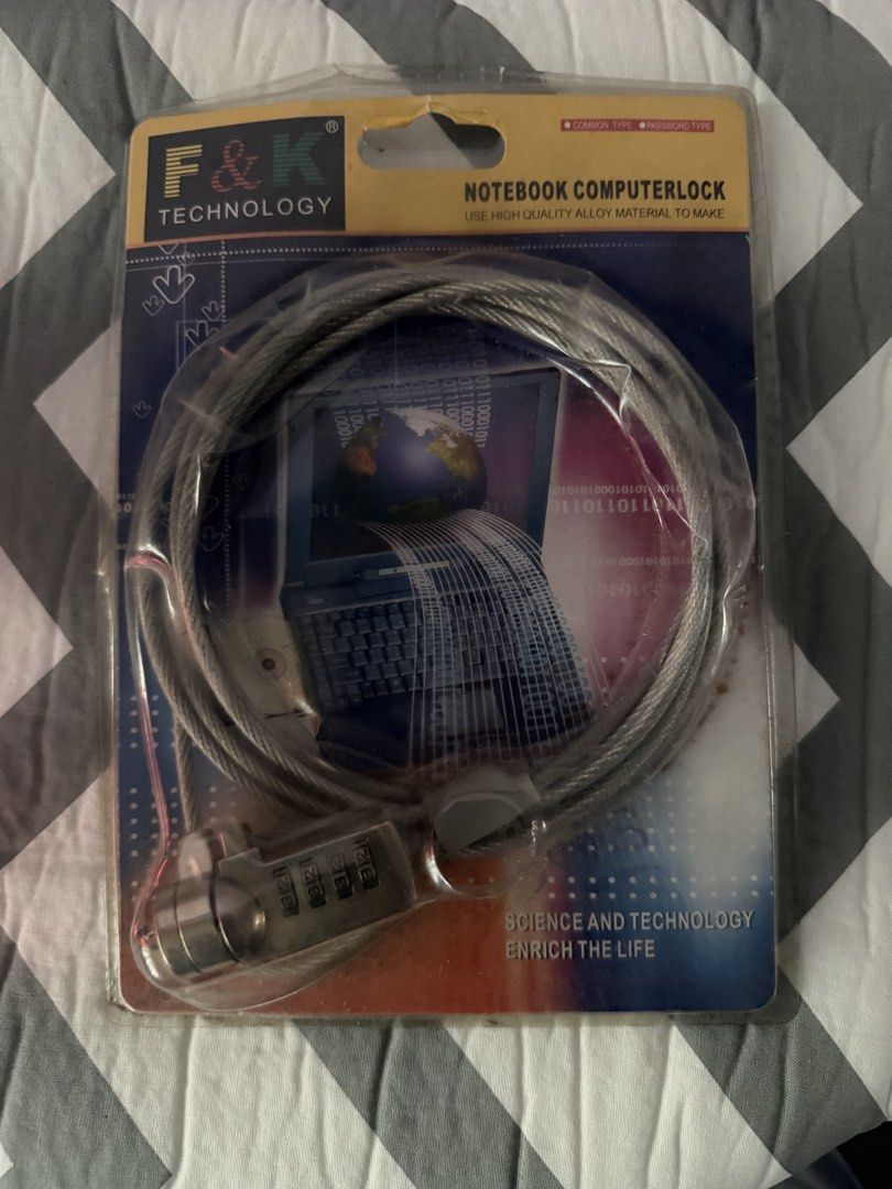 F&K Technology Notebook Computer Lock446676609847142400