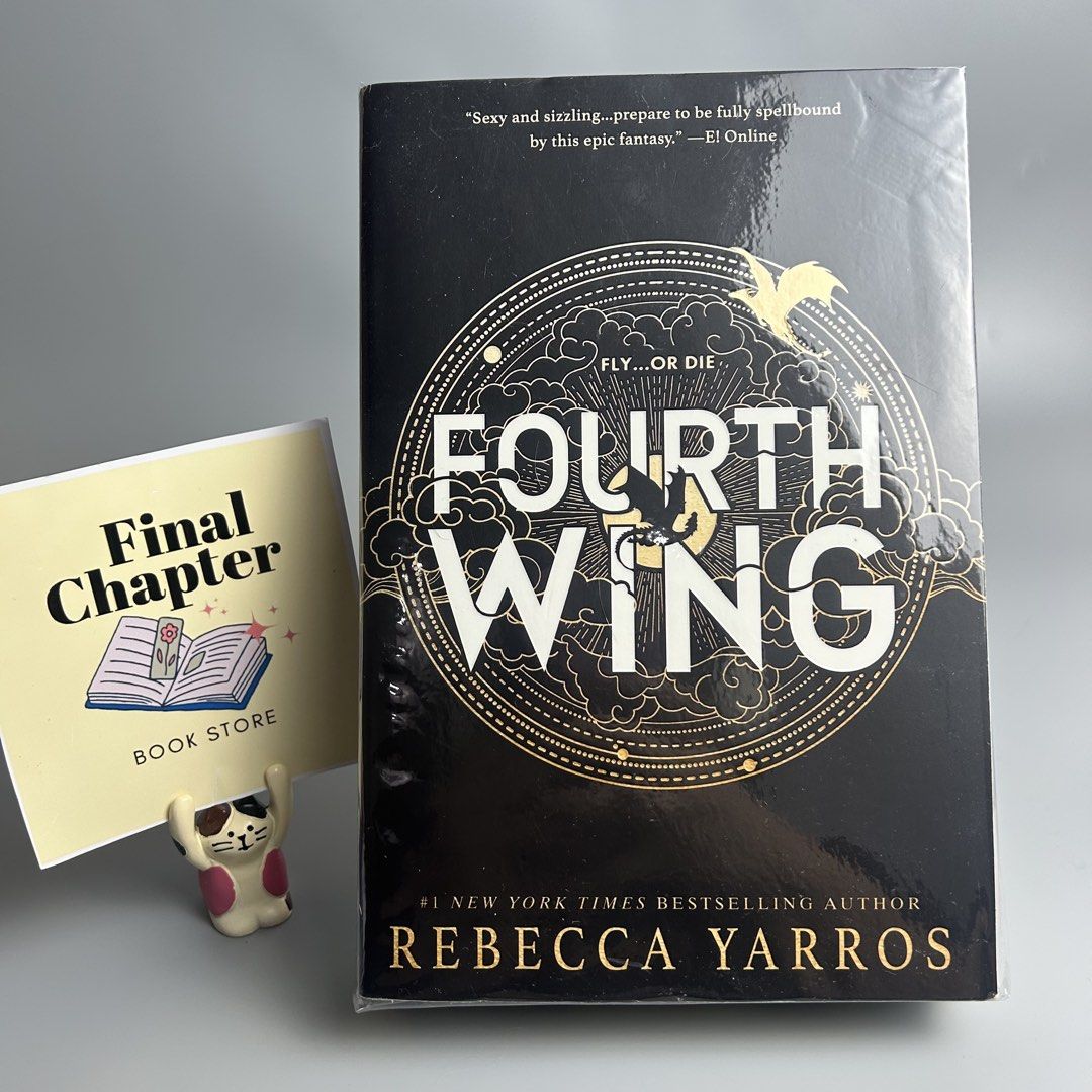 Fourth Wing by Rebecca Yarros (Category: Storybooks) located in Tacloban City. Submitted by thefinalchapter.bookstore (Listing ID 1436447075, Image 1). Description: Fourth Wing | Rebecca Yarros • Genre: Romantasy..
