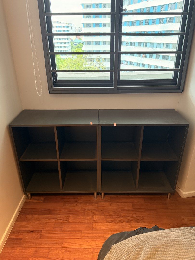 (FREE!) IKEA Kallax Storage Cubes - Dark Grey