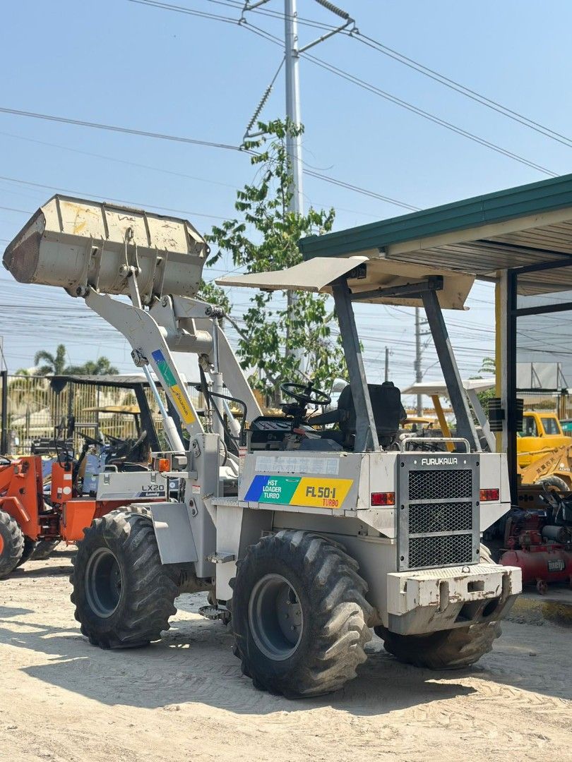FURUKAWA WHEEL LOADER 4CYLINDER YANMAR ENGINE (Category: Heavy Vehicles) located in Subic. Submitted by osaka_subic (Listing ID 1436367833, Image 3). Description: CODE: T-40 MAKE : FURUKAWA TYPE: WHEEL LOADER MODEL: FL50-1 SERIAL: 2179 ENGINE: 05603 YEAR MODEL: 2012 4 CYLINDER, YANMAR ENGINE, TURBO OSAKA SUBIC INTERNATIONAL INC. OFFERS TEHE BEST QUALITY AND AFFORDABLE JAPAN SURPLUS TRUCKS AND HEAVY EQUIPMENT. 📍Location: JASA Road Purok 2, Lubao,