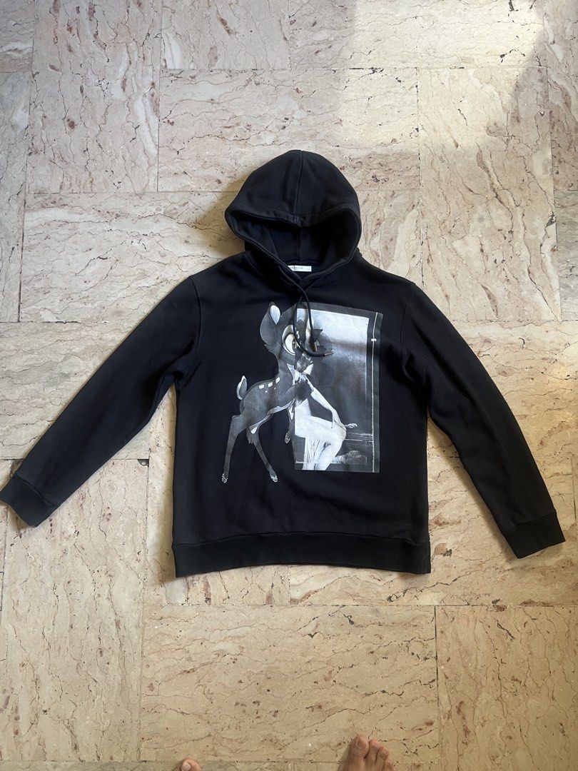 Givenchy Bambi Hoodie XL (Category: Hoodies) located in San Jacinto. Submitted by rex_finds (Listing ID 1436329725, Image 1). Description: Givenchy Bambi Hoodie Dimes: 20.5x25 Size : XL Price is negotiable Ready to wear No issues Pm for more info.