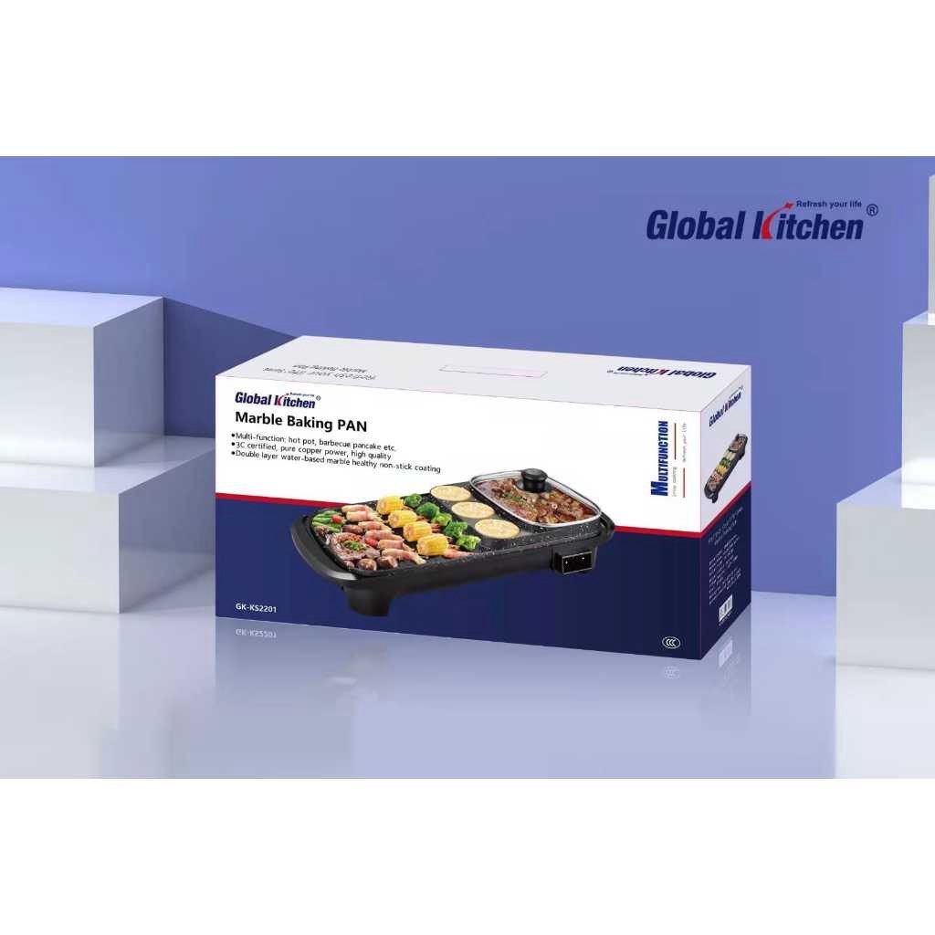 Global Kitchen Marble Baking Pan Grill447176935736627200