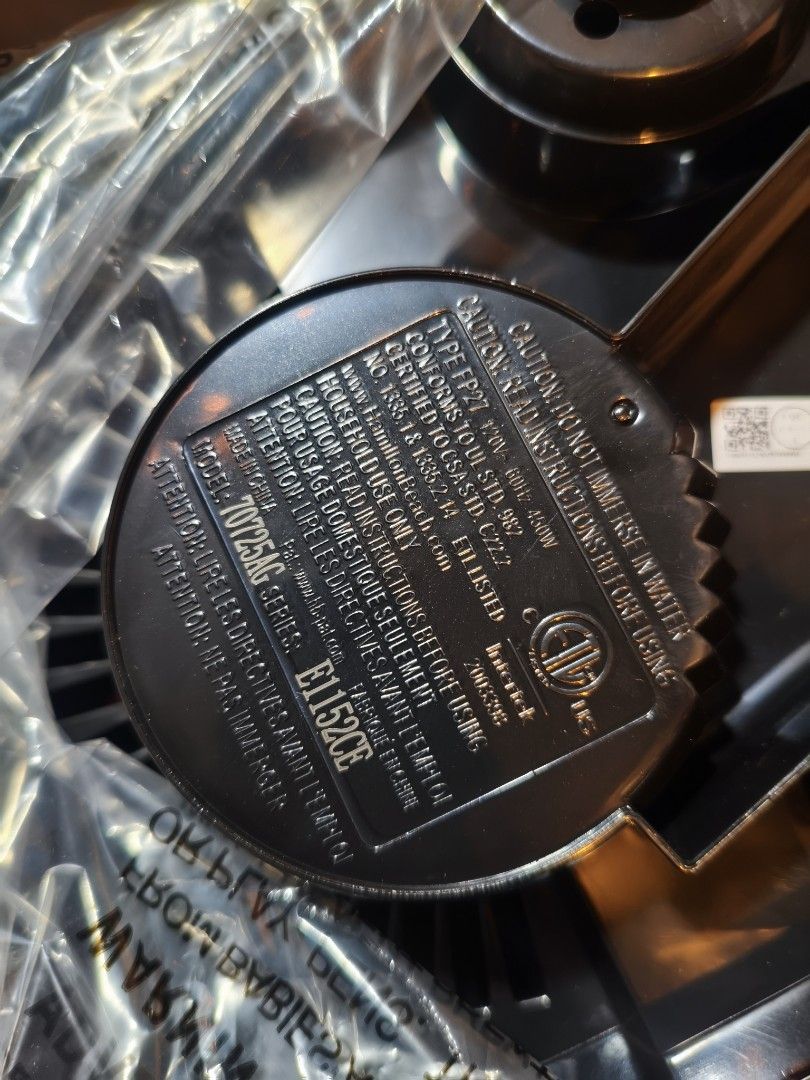 Hamilton Beach Food Processor US bnew (Category: Other Kitchenware & Tableware) located in Cavite. Submitted by cappfinds86177 (Listing ID 1436377118, Image 3). Description: bnew 120v cod via lalamove.