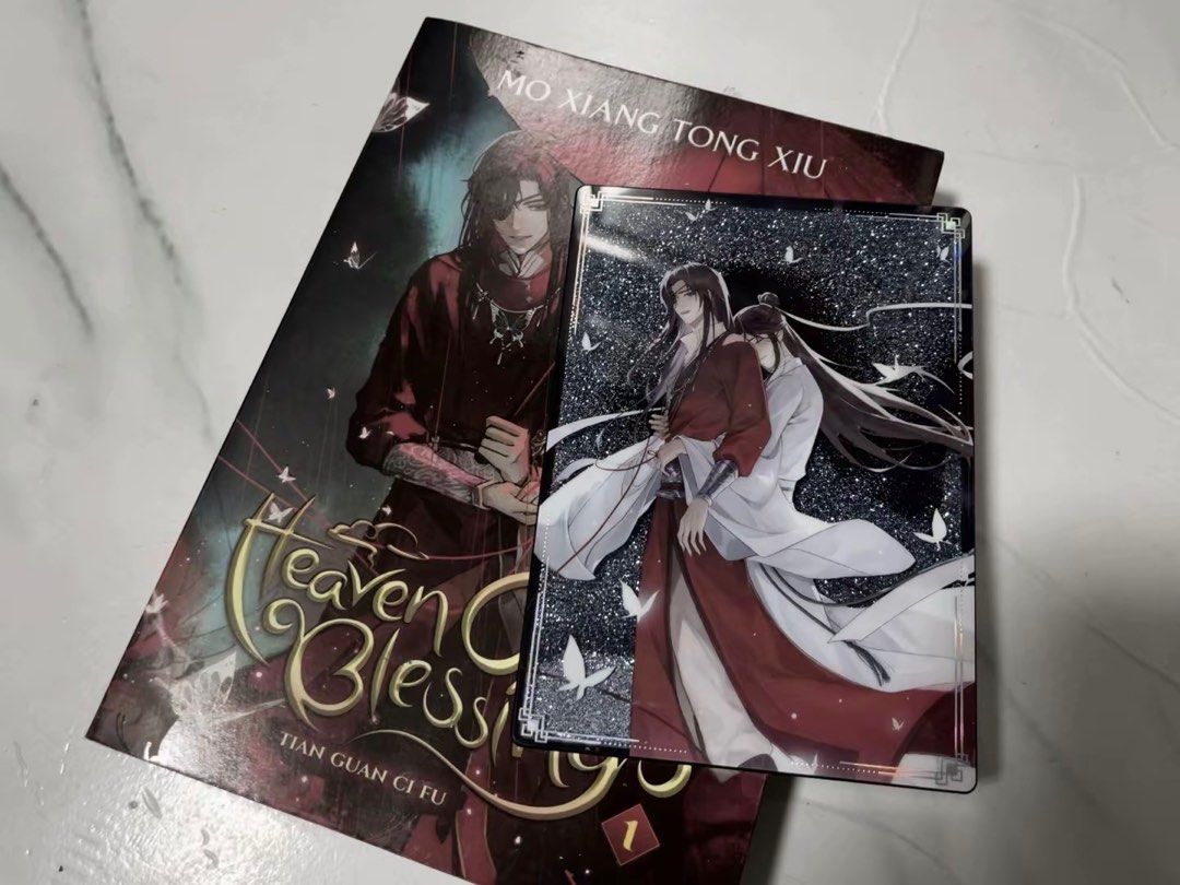 heaven official's blessing tgcf manga set (Category: Comics & Manga) located in Manila. Submitted by yearnshiro (Listing ID 1436451047, Image 1). Description: —onhand 24 hours reservation only no rush shipping since im busy srry. payo! ( got acrylic for 700 and manga for 1k ) — mop : gcash only — mod : jnt or lalamove only — loc : manila 🛒 rfs: need funds..