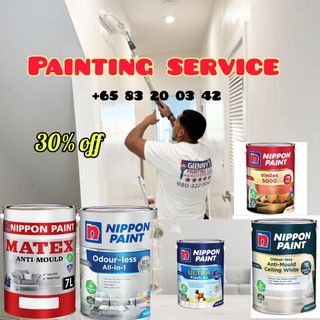 All types Of Painting|House Paint|Office Paint|HDB |Condo |Rental |Resale|Masionate |Storey House Etc. Collection item 1