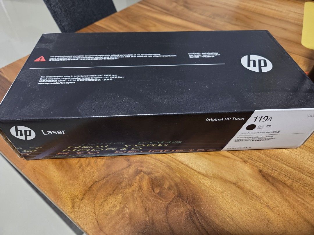 HP 119A Black Original Toner Cartridge