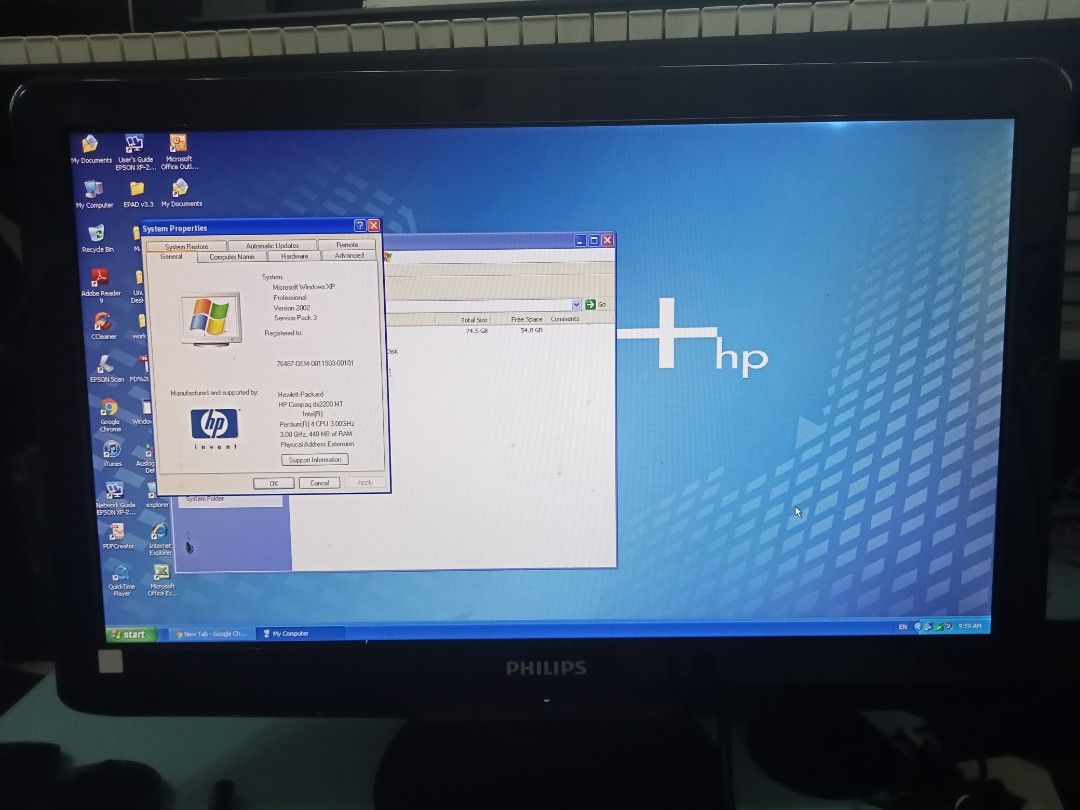 HP Compaq dc7200 MT Desktop PC446555675123394561