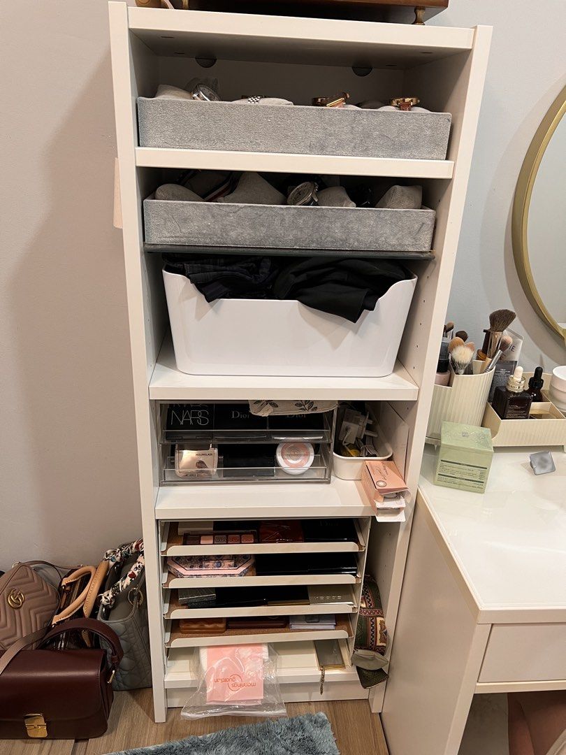 IKEA Billy White Storage Cabinet