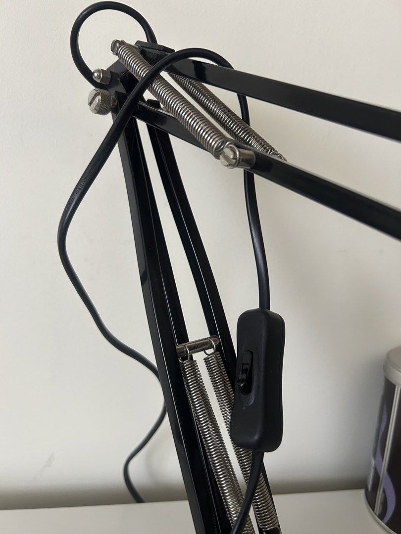 IKEA FORSA Desk Lamp (Category: Lighting) located in Quezon City. Submitted by gabbytan96 (Listing ID 1436395226, Image 3). Description: - IKEA adjustable desk lamp - Black finish - Flexible arm for easy positioning - Round base with IKEA logo - Energy-efficient LED bulb - Convenient on/off switch on the cord.