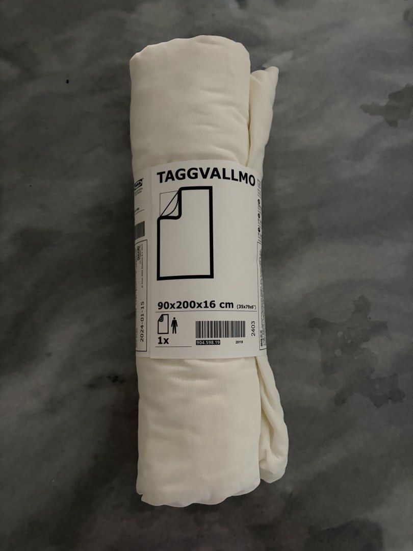 IKEA TAGGVALLMO Mattress Protector - 90x200cm