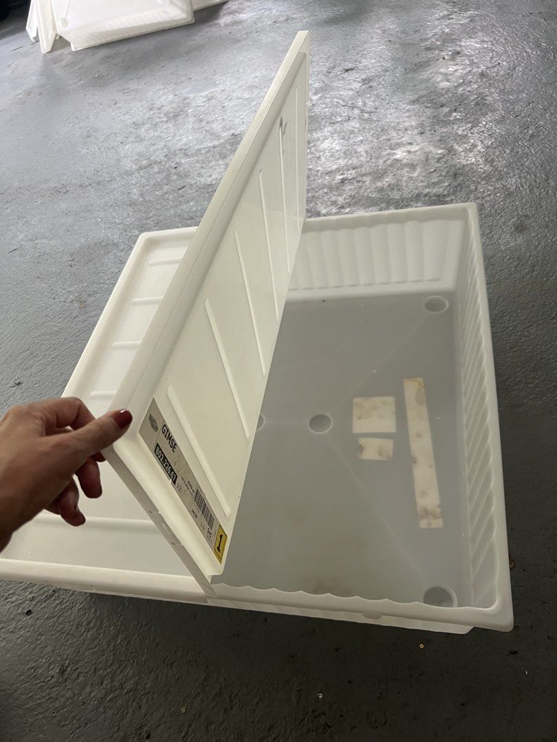 IKEA under bed storage boxes  with lids446624841776517121
