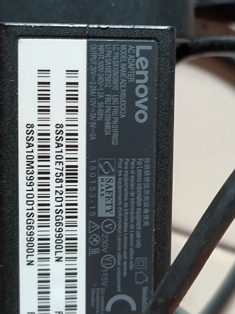 Lenovo YOGA Laptop AC Adapter446565370519234561