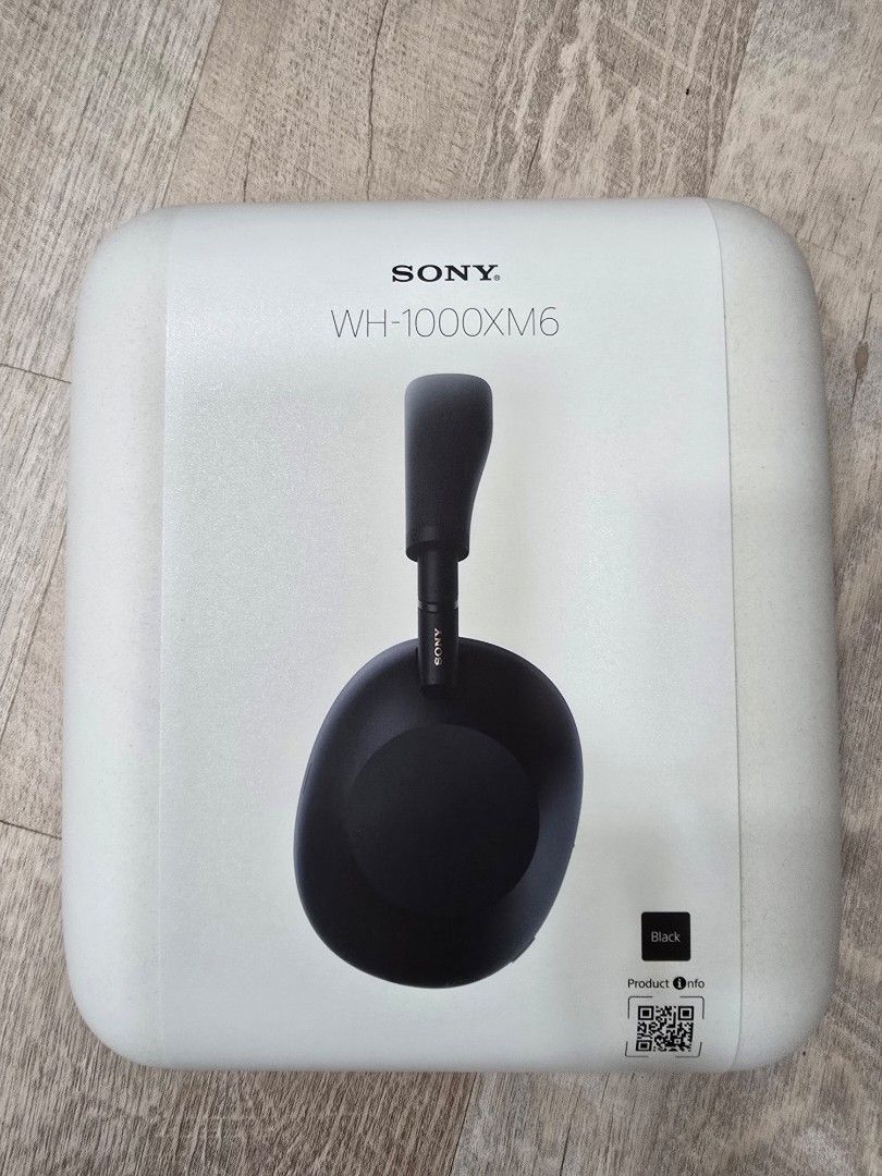 [Local Set]Sony WH-1000XM6 Black Headphones
