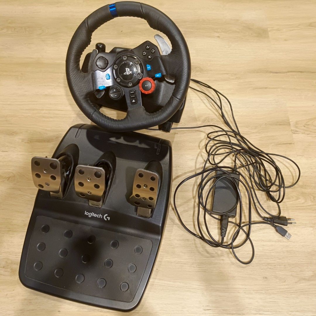 Logitech G29 Racing Wheel, Video Gaming, Gaming Accessories ...
