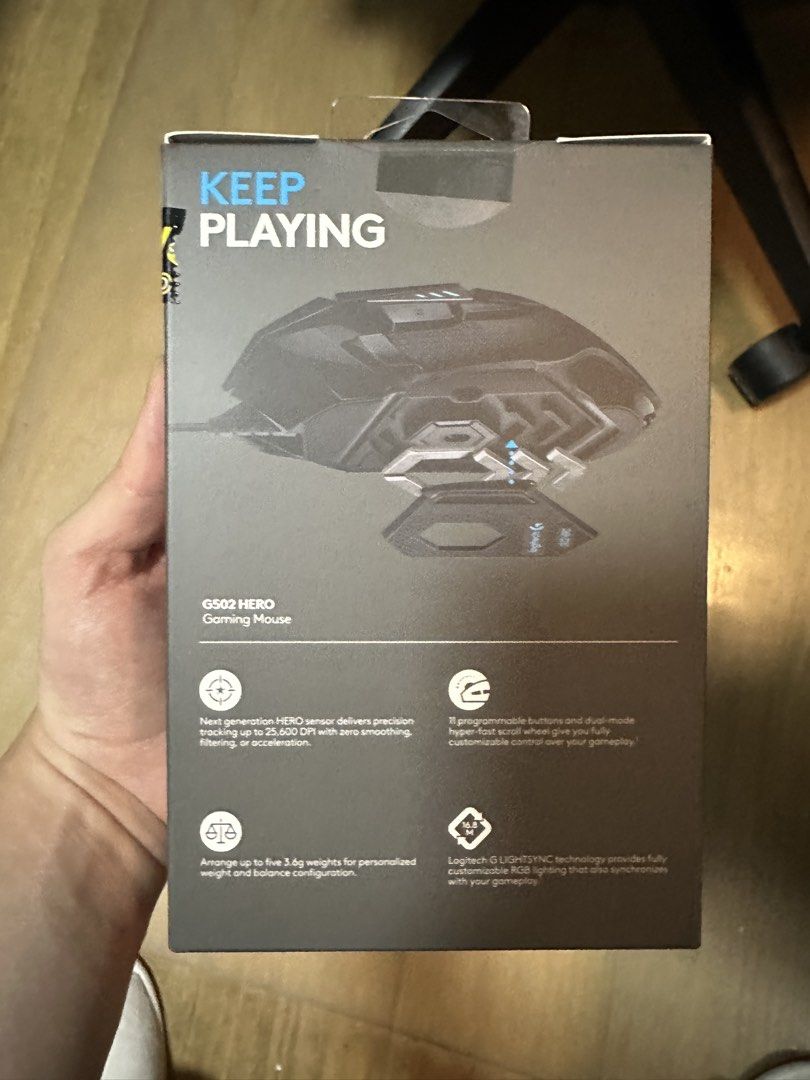 Logitech G502 HERO Gaming Mouse - Brand New446802509547458561