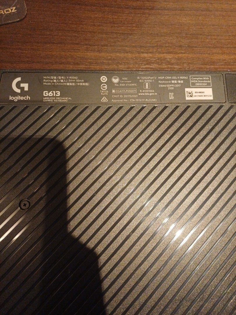 Logitech G613 Wireless Mechanical Keyboard446920116792862721