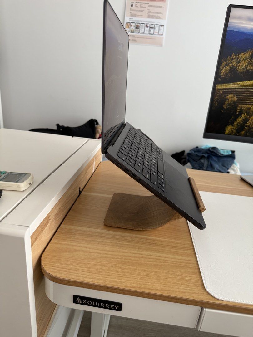 Loomma Wooden Laptop Stand446461483722352644
