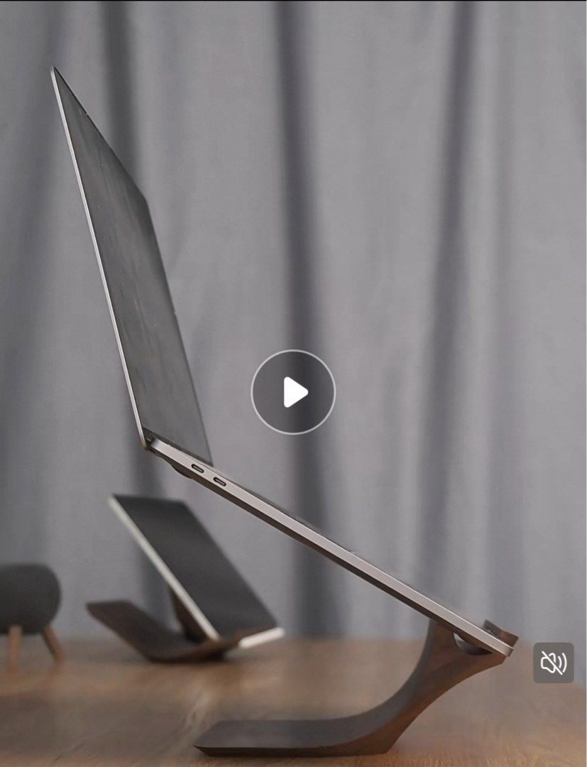 Loomma Wooden Laptop Stand446461483722352643