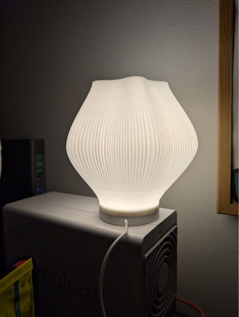 Lotus Lamp - Modern Designer Lamp with inbuilt light