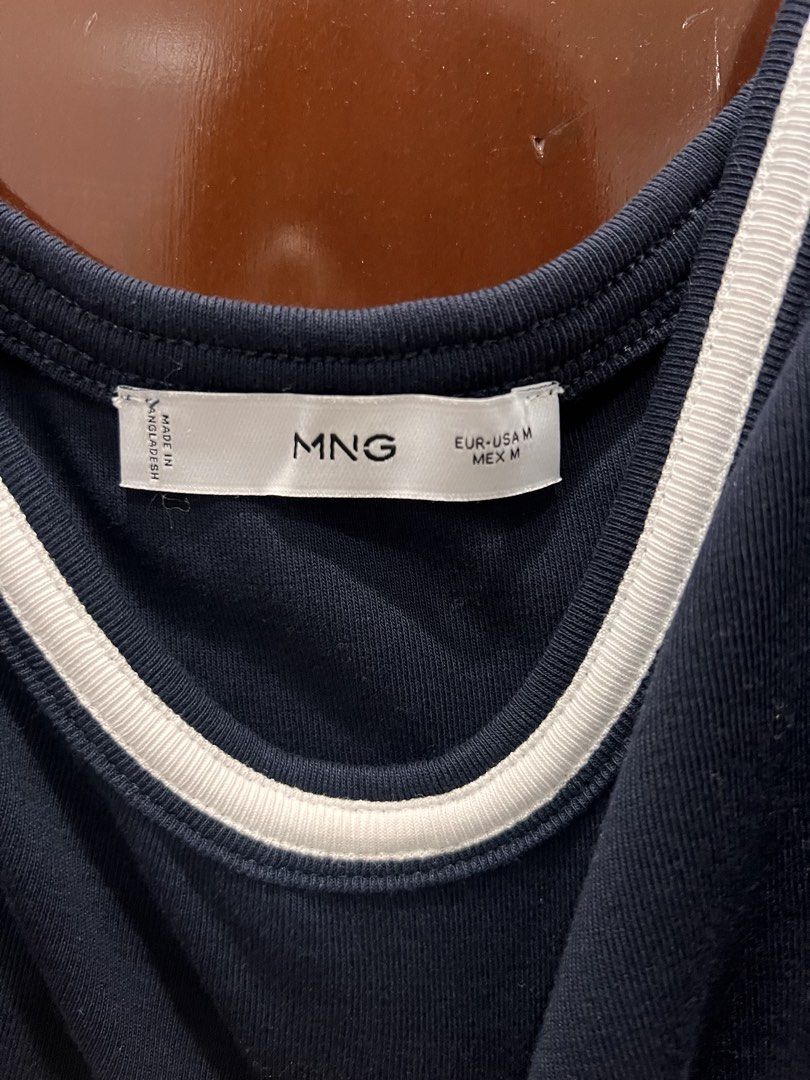 Mango Tank Top - Size M (Category: Sleeveless) located in Manila. Submitted by limonee (Listing ID 1436394529, Image 3). Description: RFS: decluttering Loc: Tondo MOP: GCash, Maribank, Maya MOD: J&T, Lalamove, Grab.