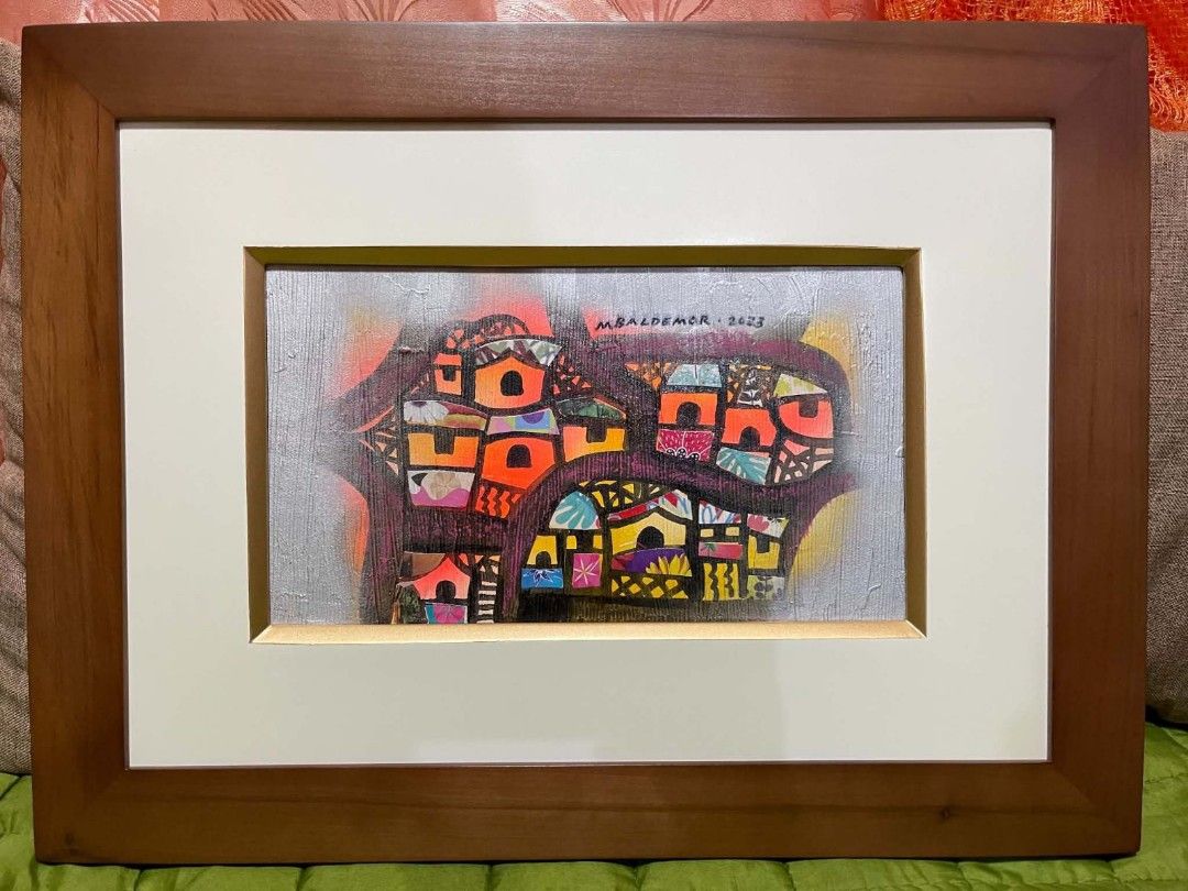 Manuel Baldemor painting (Category: Art & Prints) located in Manila. Submitted by megaworld_art (Listing ID 1436424160, Image 1). Description: 9x12in with certificate of authenticity or COA Free delivery metro manila.