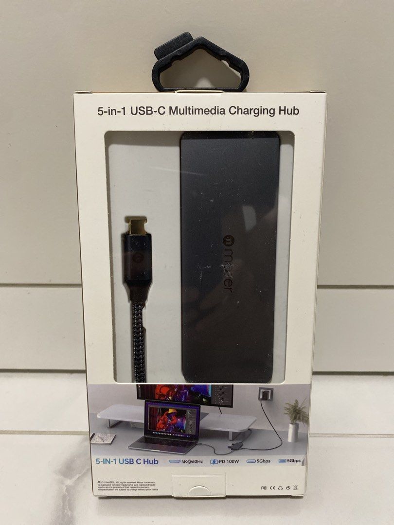 Mazer InfiniteLinkPro Hub 5-in-1 USB-C Hub446814187202160641