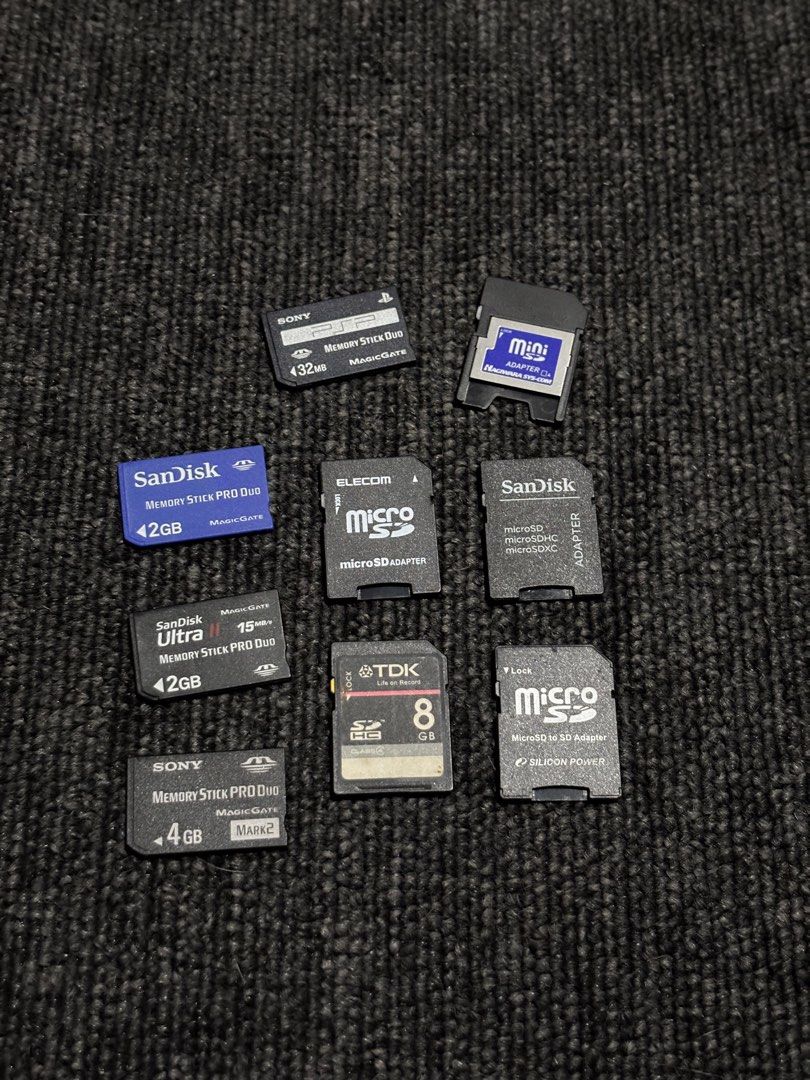 Memory stick and Macro SD Card (Category: Memory & SD Cards) located in Bulacan. Submitted by thriftstarph (Listing ID 1436372282, Image 1). Description: PLEASE READ THE DESCRIPTION BELOW‼️ Take All Memory Stick Macro SD Card.