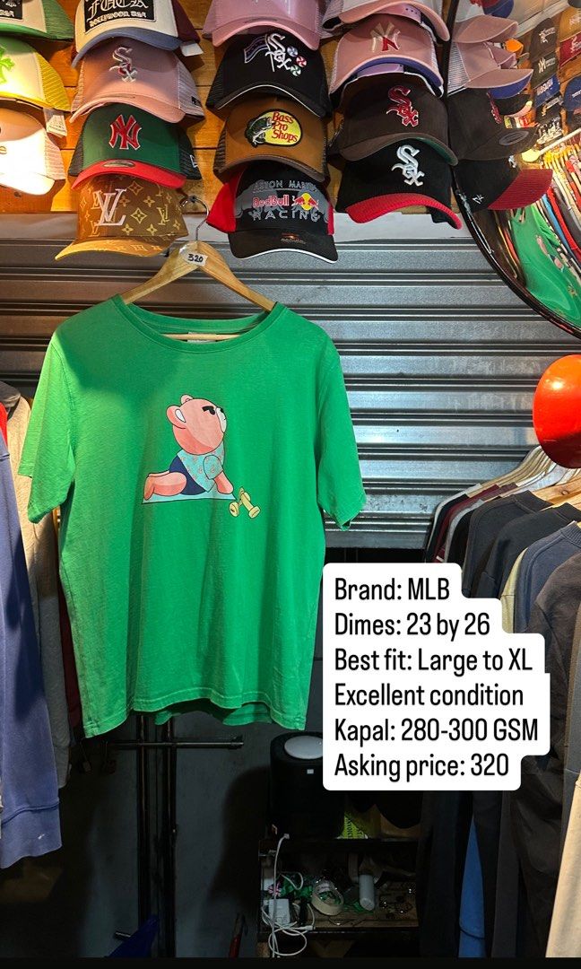 MLB tees (Category: Tshirts & Polo Shirts ) located in Manila. Submitted by onestopthrift. (Listing ID 1436386538, Image 1). Description: Nasa mismong picture na po details but PM moko for if you want more picture & Video Location: Pembo Taguig City Nearest landmark: Hotel101 Pembo taguig Pwede kayo mismo pickup sa store, Pwede Lalamove or JnT or meet up basta malapit lang .
