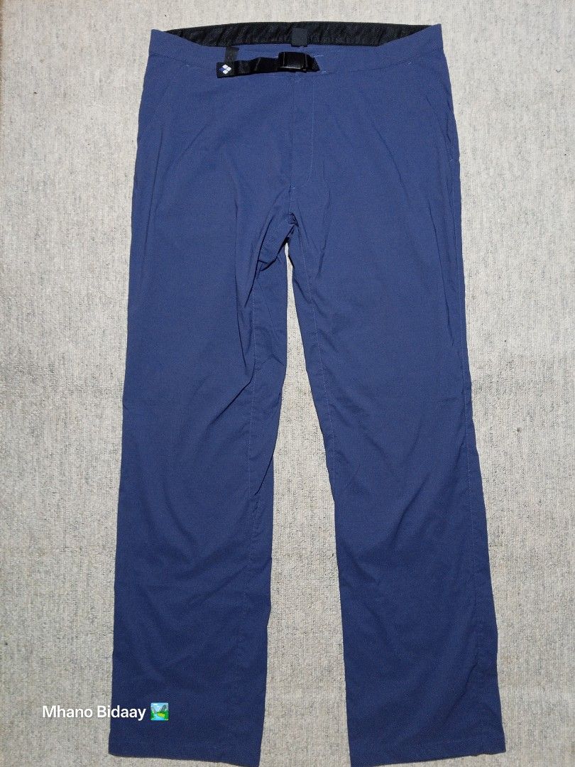 Mont-Bell Men's Stretch O.D. Pants - Large (Category: Activewear) located in Valencia. Submitted by mhano_bidaay_outdoors_218 (Listing ID 1436424841, Image 2). Description: - Mont-Bell men's stretch O.D. pants - Size: Large - Waist: 32-34 inches - Length: 41.5 inches - Leg Opening: 9 inches - Features quick-drying fabric.