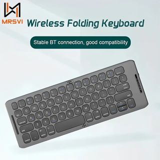 MRSVI B088 Wireless Folding Keyboard Bluetooth 5.1 Keyboard Multi-Function Button Mini Keyboard For Windows, Android, IOS,Phone454364033062676480