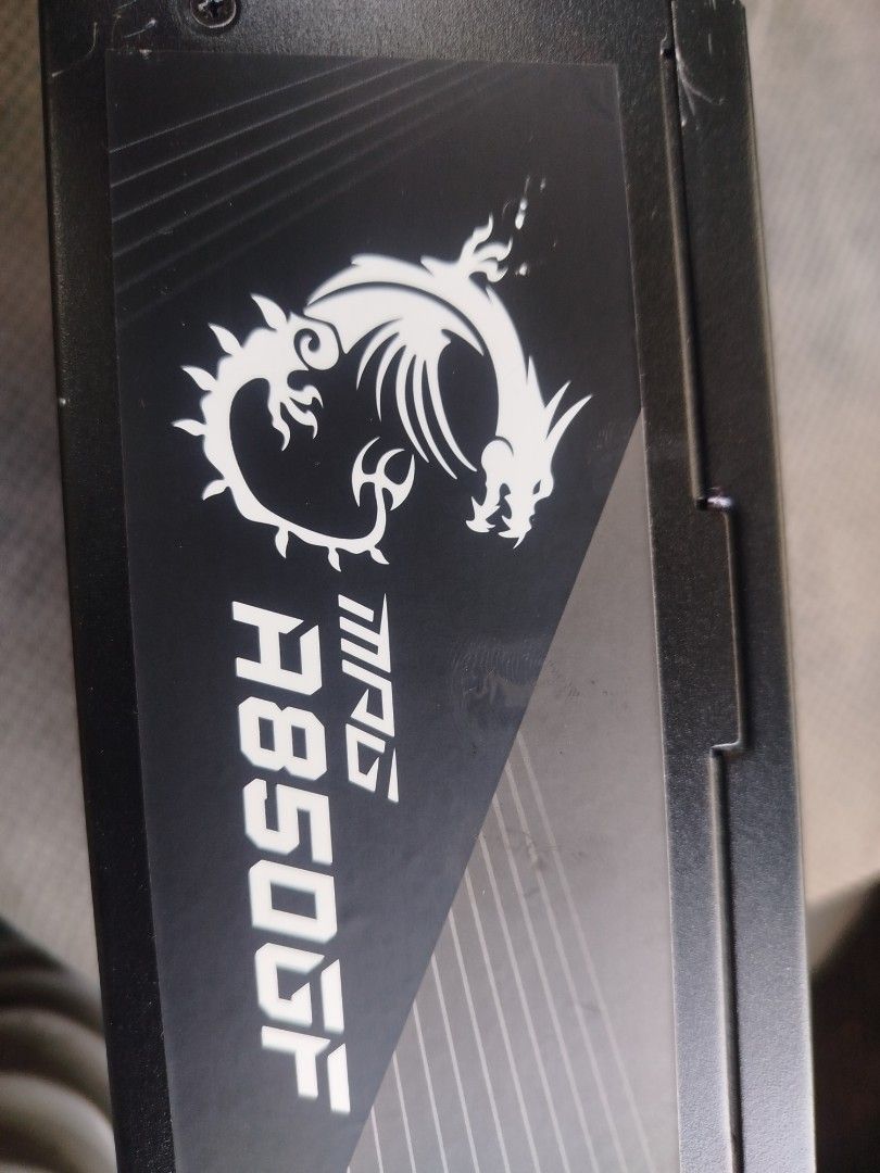 MSI MPG A850GF Power Supply446579417160110082