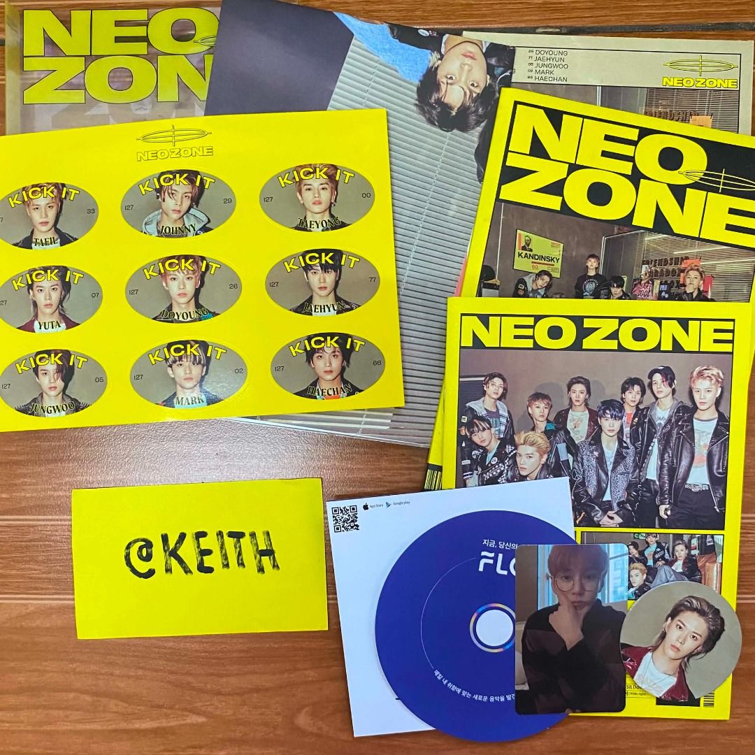 NCT 127 NEO ZONE (Yellow Ver.) (Category: K-Wave Merchandise) located in San Fernando. Submitted by keith19 (Listing ID 1436362514, Image 2). Description: UNSEALED but FULL INCLUSIONS.