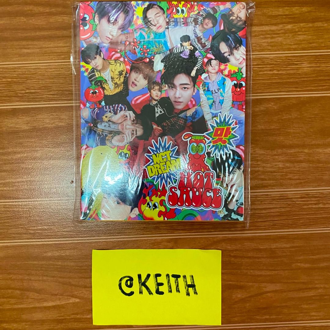 NCT Dream HOT SAUCE Album (Red version) (Category: CDs & DVDs) located in San Fernando. Submitted by keith19 (Listing ID 1436362726, Image 1). Description: UNSEALED but FULL INCLUSIONS (+ Poster).