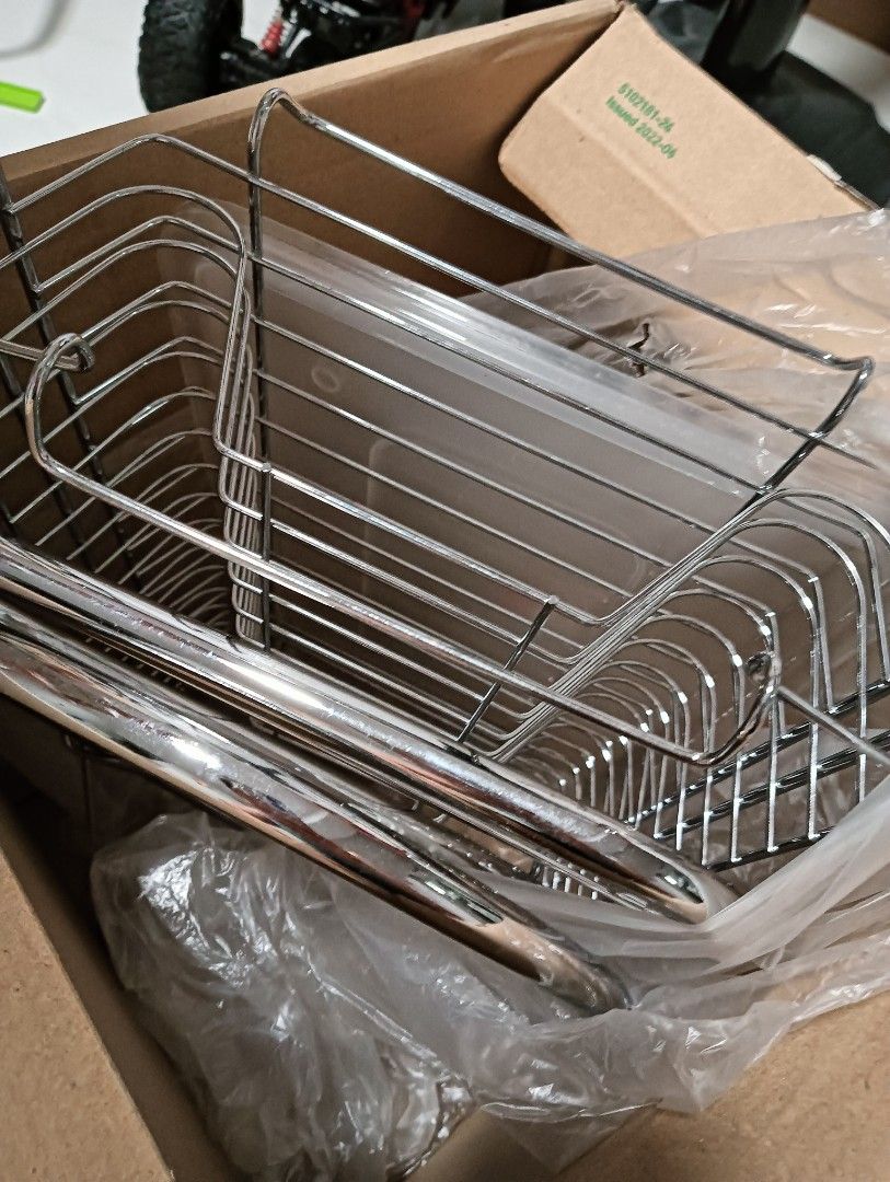New Stainless Steel 2-Tier Dish Rack446757730800773121